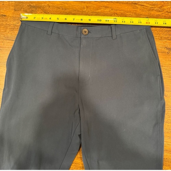 Ministry of Supply Blue Pace Performance‎ Casual Golf Chino Pants Men 32x33 Tall - Picture 6 of 8